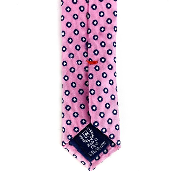 CHAPS Pink Circle Dot Tie NWT - Picture 10 of 15